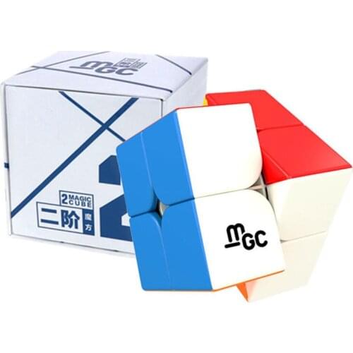 MGC 2x2 Magnetic Cube 2x2x2 Speed Magic Cube Puzzle Game Cubo Magico 2*2 Neo Cube By Magnets Boy Toys For Children