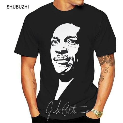 Shubuzhi New 100% Cotton Tee Shirt John Coltrane T-Shirt Fashion Jazz Saxophone Thelonius Monk Miles Davis Cotton T-Shirt