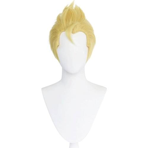 Anime Tokyo Revengers Takemichi Hanagaki Cosplay Wig Heat Resistant Synthetic Hair Carnival Halloween Party Props