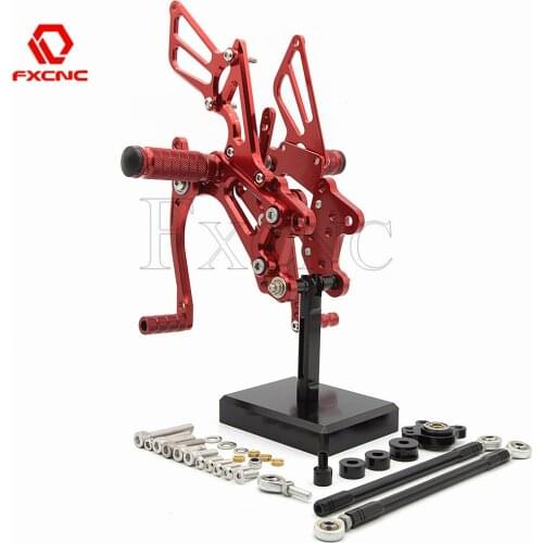 Quick Shifter Motorcycle Footrest For Honda CBR600 F4 01-04 CBR600RR CBR 600 CBR600 RR 03-06 Foot Pegs Rest Platforms Rearset