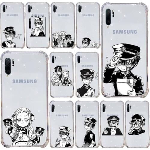 Hanako kun Phone Case Transparent For Samsung Galaxy A71 A21s S8 S9 S10 plus note 20 ultra