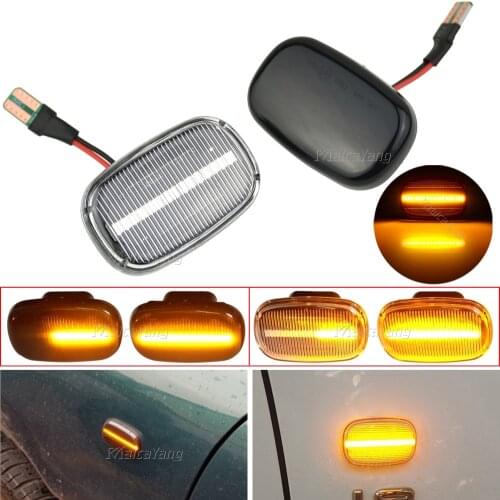 Led Dynamic Side Marker Lights For Toyota Corolla Camry Avensis Celica RAV4 Vios Hilux Allex Supra Mk4 Car Turn Signal Lamp