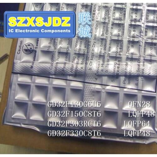 1pcs-5pcs MCU GD32F GD32F130G6U6 GD32F150C8T6 GD32F303RCT6 GD32F330C8T6