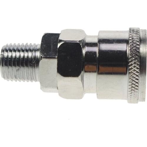 3/8" Male BSPT Zinc Alloy Pneumatic Air Quick Coupler Socket Connector Fittings Adapters SM-30