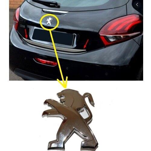 LUGGAGE COVER LOGO for PEUGEOT 208 2012- 9673873280