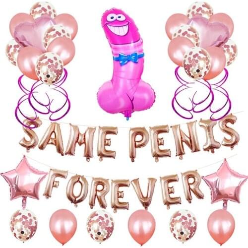 Bachelorette Hen Party Balloons Bachelor Party Balloon Decoration Gender Revealing Party Decoration Balloons