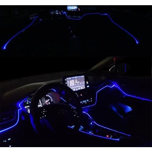 For Toyota CHR IZOA Atmosphere lamp Interior Light refit Led Instrument Decorative Door Handle Lamp Puddle Lamp
