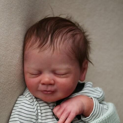 20 Inches DIY Doll Kit Sleeping Baby Vito Unfinished Doll Parts