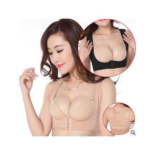 Model body underwear kyphosis correction tape corset come to adjust the bra supporting breast lift chest closed pair of breasts
