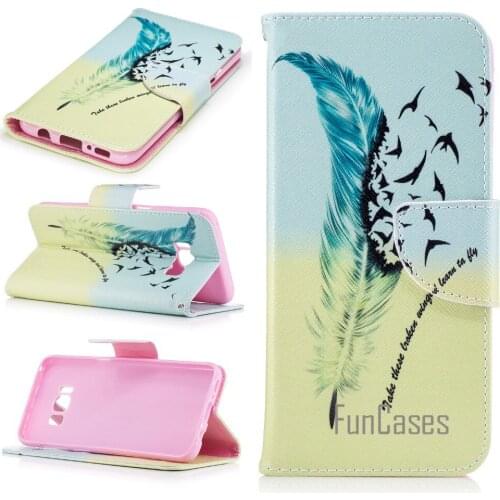 Wallet Case For coque Samsung Galaxy S8 Case Cover for fundas Galaxy S8 Case for coque Samsung S8 Case 5.8 inch sumsong