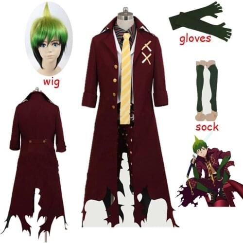 Anime Blue Exorcist Ao no Exorcist King of Earth Amaimon Cosplay Costume Halloween Party Cosplay
