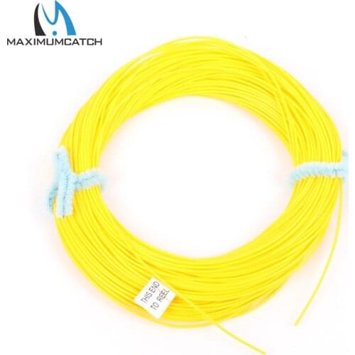 Maximumcatch 0.6mm 0.7mm 0.9mm Running Line Shooting Line Orange Or Yellow Fly Fishing Line
