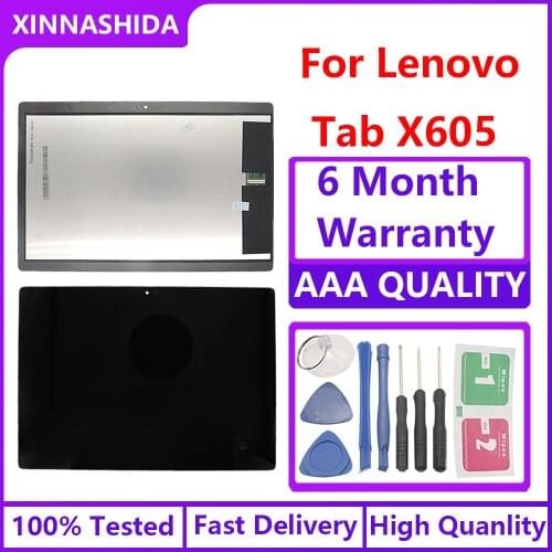 New For Lenovo Tab 5 Plus Tab M10 TB-X605L TB-X605F TB-X605M TB-X605 LCD Display Touch Screen Digitizer Assembly