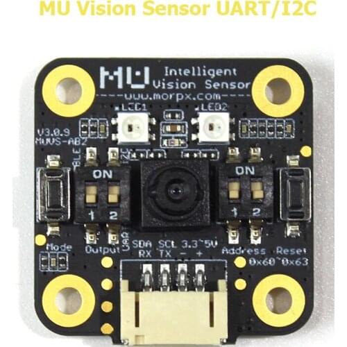 Raspberry Pi 4B and NVIDIA Mini MU Vision Sensor UART/I2C for Raspberry Pi Micro bit NVIDIA Nano development board