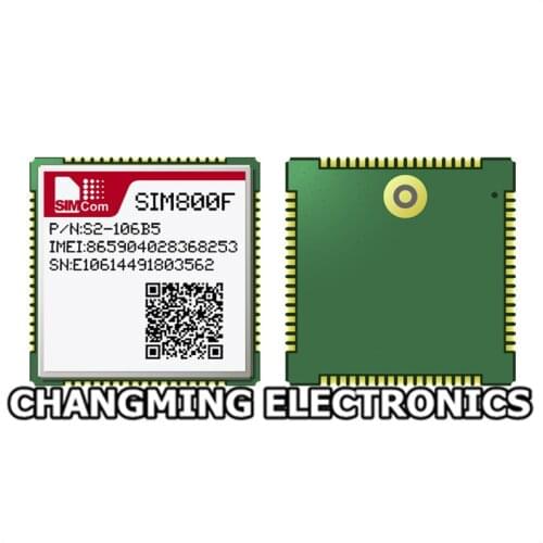 SIM800F SIMCOM The four frequency 850/900 850/900 / MHZ GSM/GPRS module (working 100% Free Shipping) 5PCS