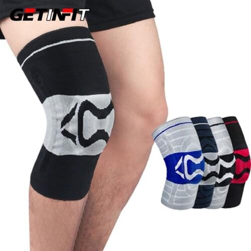 Getinfit 1Pcs Sports Knee Pads, Warm And Pressurized Support, Anti-Collision Patella, Basketball, Football, Mountain Riding