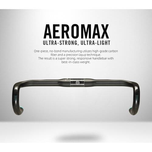 LEXON AEROMAX Carbon Handlebar Road Bike Drop Bar Bicycle Handlebar Road Bike Handlebar 31.8MM 400/420/440/460 Bicycle Part