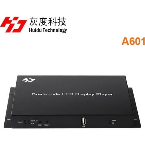 Huidu A601 A602 HD-A603 video player full color async & sync led controller led display player box extend support 3G/4G/WiFi