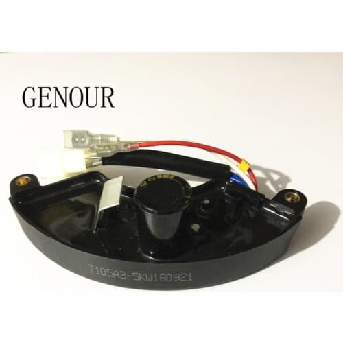 High quality CQJY AVR For 5kw Single Phase KM6500 Gasoline Generator, Automatic Voltage Regulator,generator parts 350V 360uf