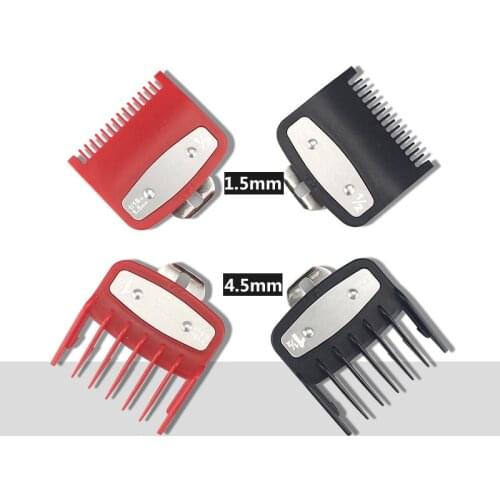 2Pcs Wahl Universal Professional Cutting Guide Comb 1.5/4.5mm Trimmers Limit Comb Clipper Cutting Replace Accessories