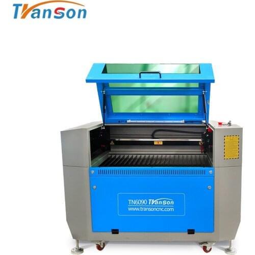 2021 High Safety 6090 1390 CO2 Wood Acrylic Laser Engraving Cutting Machine RDC6445G Hybrid Servo Motor