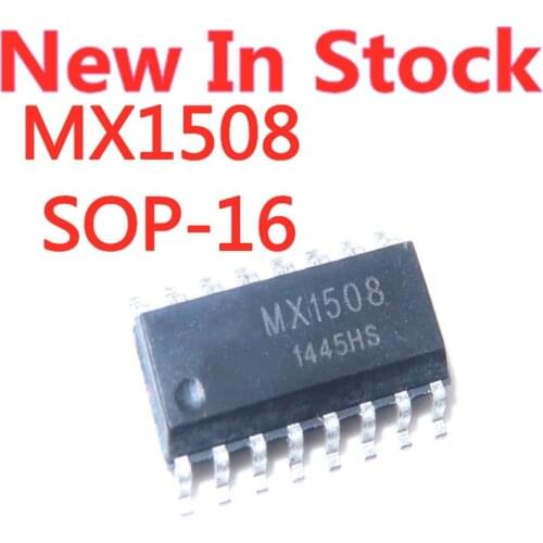 5PCS/LOT MX1508 MX1508RX SOP-16 Dual-channel brushed DC motor driver chip In Stock NEW original IC