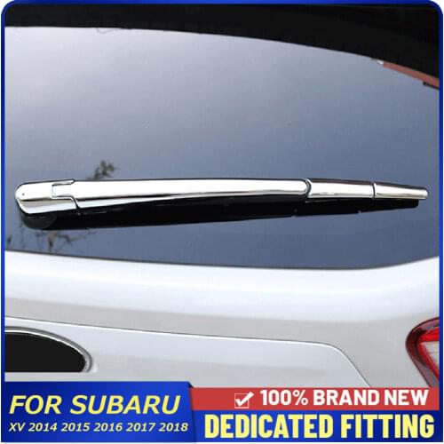 Fit For Subaru XV 2014 2015 2016 2017 2018 Car Rear Windscreen Wiper Cover Trims Auto Parts