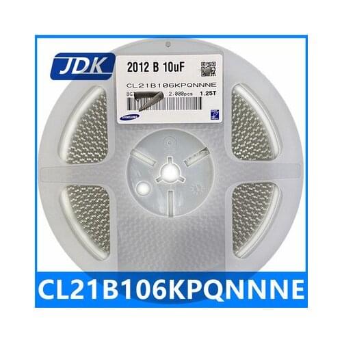 CL21X106MRFNNNE CL21X106MOQNNNE CL21X106MAYNNNE CL21X106KQQNNNE CL21X106KPYNNNE 0805 10uF 4V 6.3V 16V 25V 10V X6S ±10% ±20%MLCC