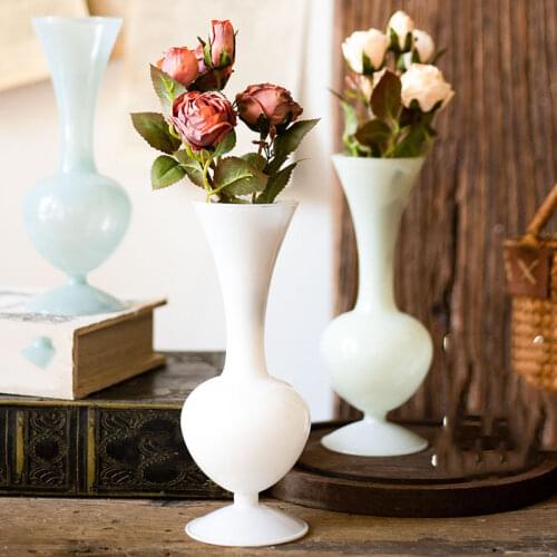 Flower Vase for Table Decoration Living Room Decorative Vase Planter Flowers Arrangement Desktop Table Vase Nordic