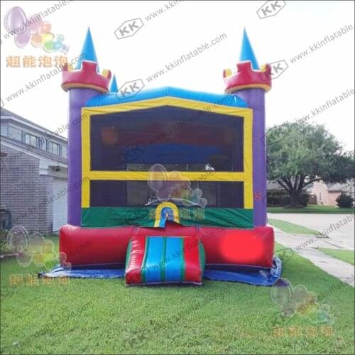 Merry Christmas Theme Commercial Inflatable Bouncer House Bouncy Castles