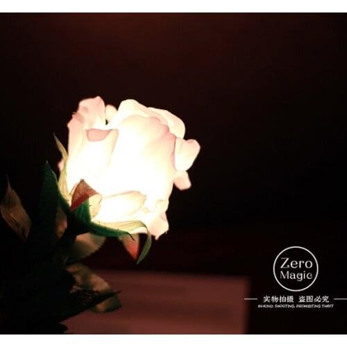 Multicolor Lighting Rose ( Five Colors ) Magic Tricks Color Change Flower Magie Stage Street Illusion Gimmick Props Comedy