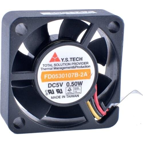 COOLING REVOLUTION FD0530107B-2A 3010 3cm 30x30x10mm 30mm fan 5V 0.50W Double ball bearing micro cooling device fan Notebook co