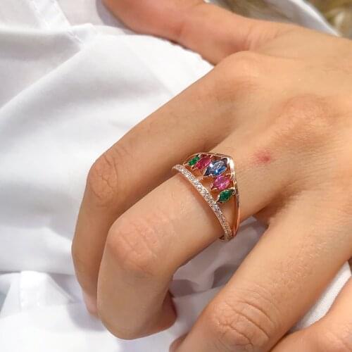 Princess Queen Crown Special Design Silver Ring