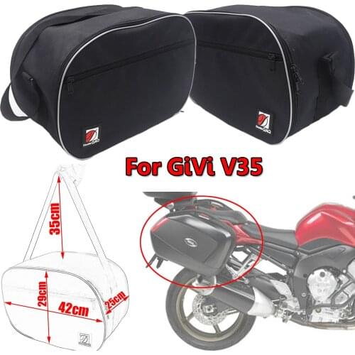 1 Pair Motorcycle Bags Luggage Bag For GIVI V35 Liner Bag Side Box Inner Bag