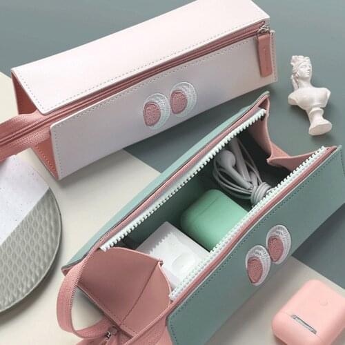 1 Pcs Cute Large Capacity Pencil Case Personlity Creative Pen Bag Stationery Box Student Supplies