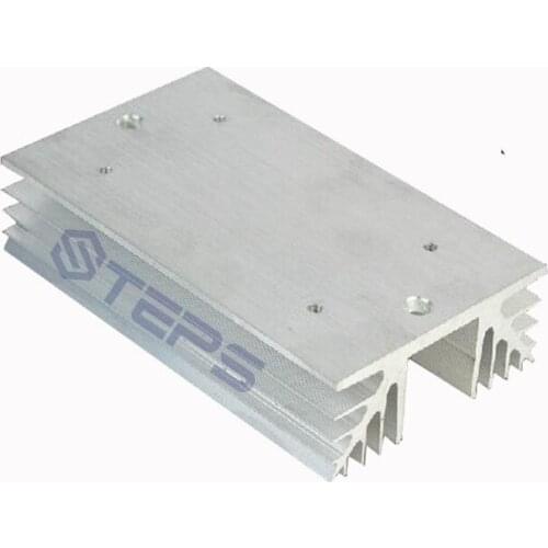 5PCS/lot Single-phase solid state relay radiator SSR10A 25A aluminum heat sink radiating seat 150*88*35