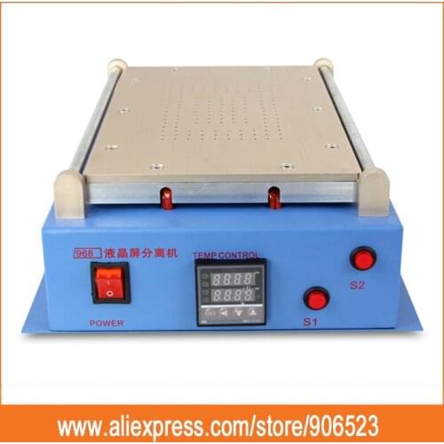 968 2 in 1 Multifunction LCD Repair Machine set Built-in Vacuum Pump Touch Screen LCD Separator for Samsung iPad
