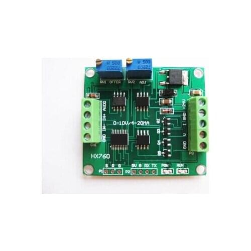 Free Shipping! 1pc Load cell amplifier load cell transmitter 4-20ma 0-10v weight of the transmitter