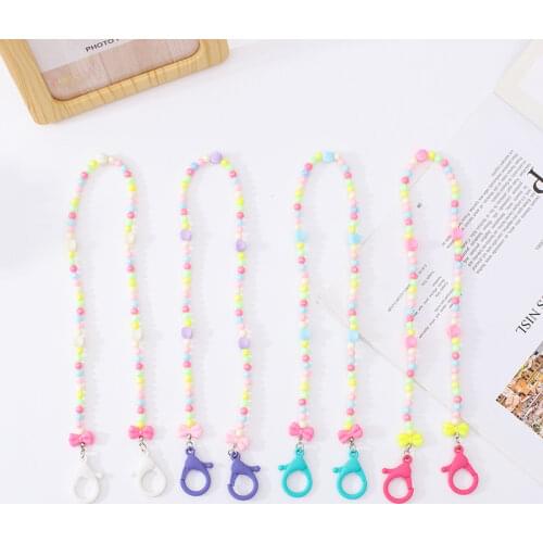 Fashion Beads Sunglasses Chains Necklace For Women Reading Glasses Chain Strap Face Mask Chain Lanyard Holder Bracelet Jewelry