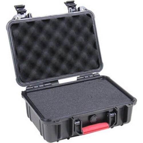Tool case toolbox suitcase Impact resistant sealed waterproof safety ABS case 239x159x92mm Spare part kit camera case with foam
