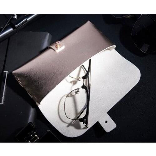 PU Leather Women Glasses Organizer Case Sunglasses Box Fashion Reading Glasses Eyeglasses Bag
