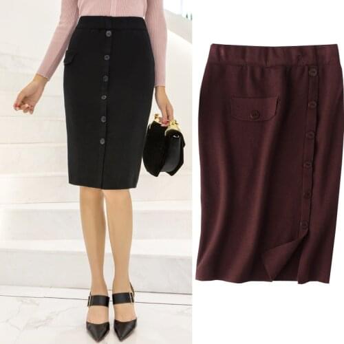 ECTIC Knitted Pencil Skirts