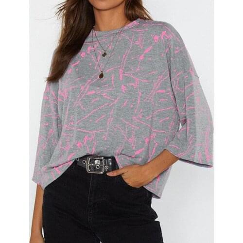 HZCX FASHION Short Sleeve Women's T-Shirts