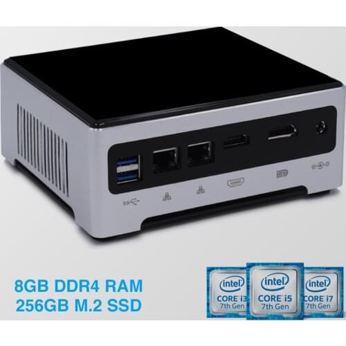 Mini PC Intel Core i3 10110U i3 7020U Windows10pro Linux M.2 PCIE 4K UHD desktop tv box computer