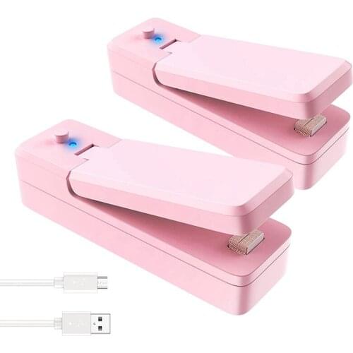 Mini Bag Sealer,Portable 2 in 1 Heat Sealer and Cutter, for Airtight Food Storage and Resealing Snack Bags