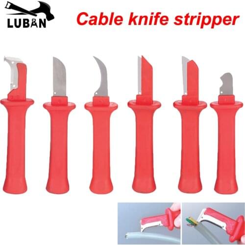 Cable Knife Stripper Patent Wire Stripping Tools Pliers Blade 31HS 32HS 33HS 34HS 35HS 36HS Peeling Knife