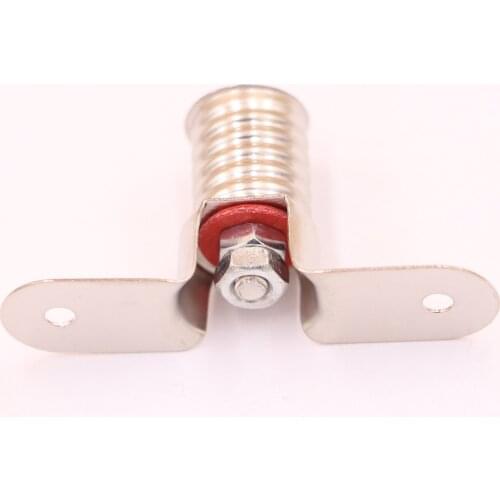 50PCS/LOT E10 Bulb Holder, Bridge mounting, solder connections