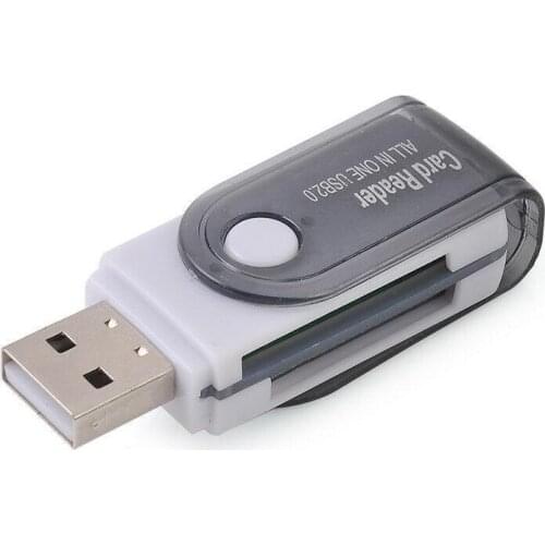 Random Color Select Usb 2.0 All in One Multi Memory in All Memory M2 2.0 For Microsd/tf Mmc Usb Card Reader Reader Card