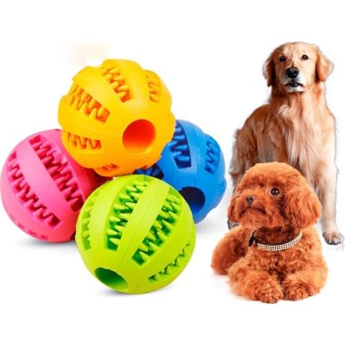 Dog Toy Interactive Decompression Rubber Pet Dog Puppy ElasticityTeeth Dog Chew Toys Tooth Cleaning Balls Toys For Dogs PPT601