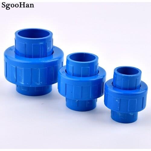 1~20pcs Inner Dia 20~110mm PVC Pipe Union Connector Garden Irrigation Aquarium Fish Tank Tube Watering Adapter Fittings Joints